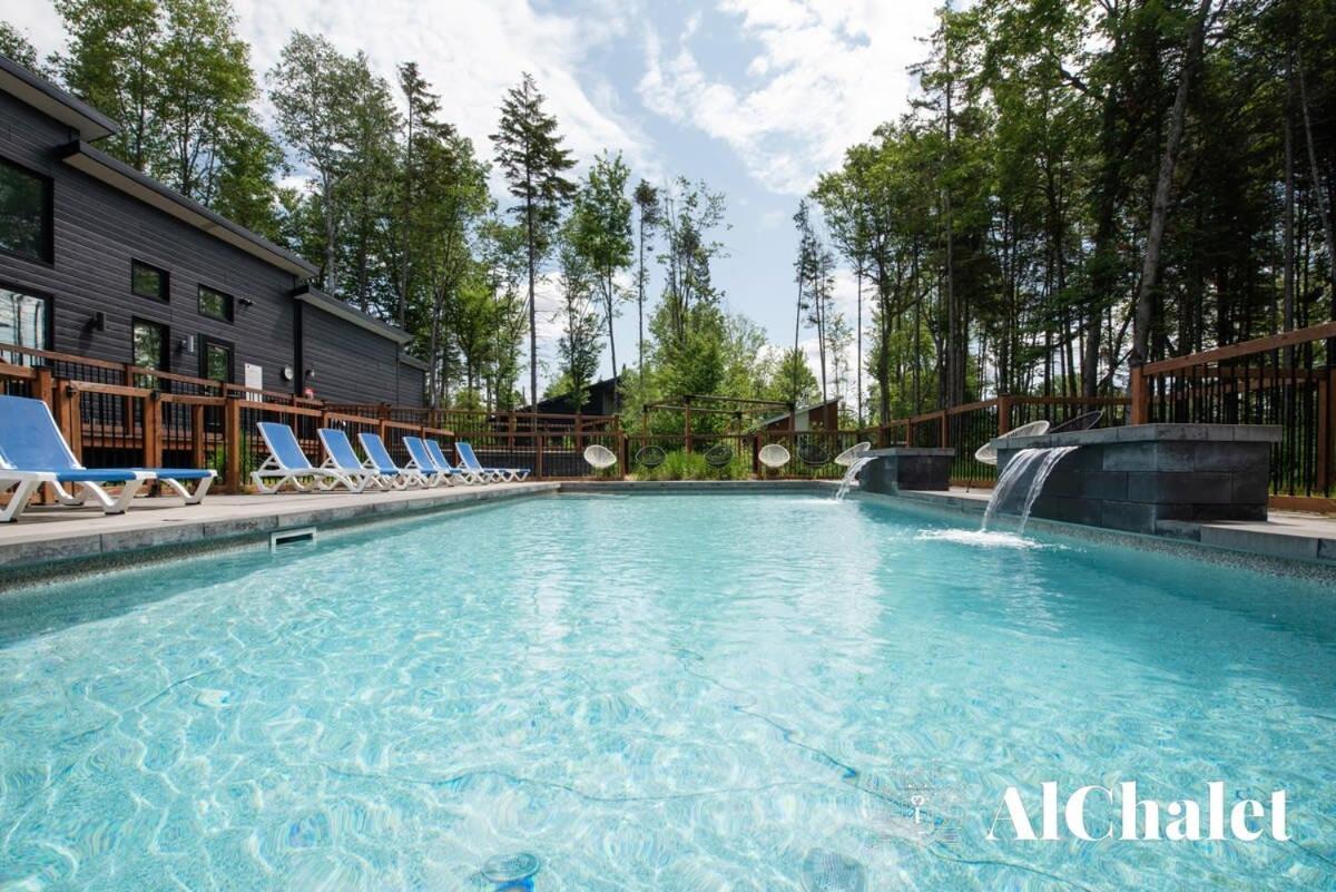 Chalet Bellevue Luxe Avec Spa Et Local A Velo Pont-Rouge Eksteriør billede