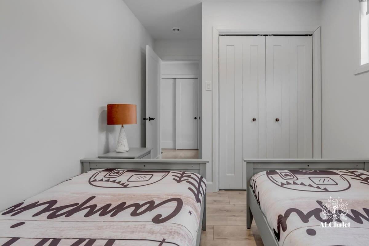 Chalet Bellevue Luxe Avec Spa Et Local A Velo Pont-Rouge Eksteriør billede