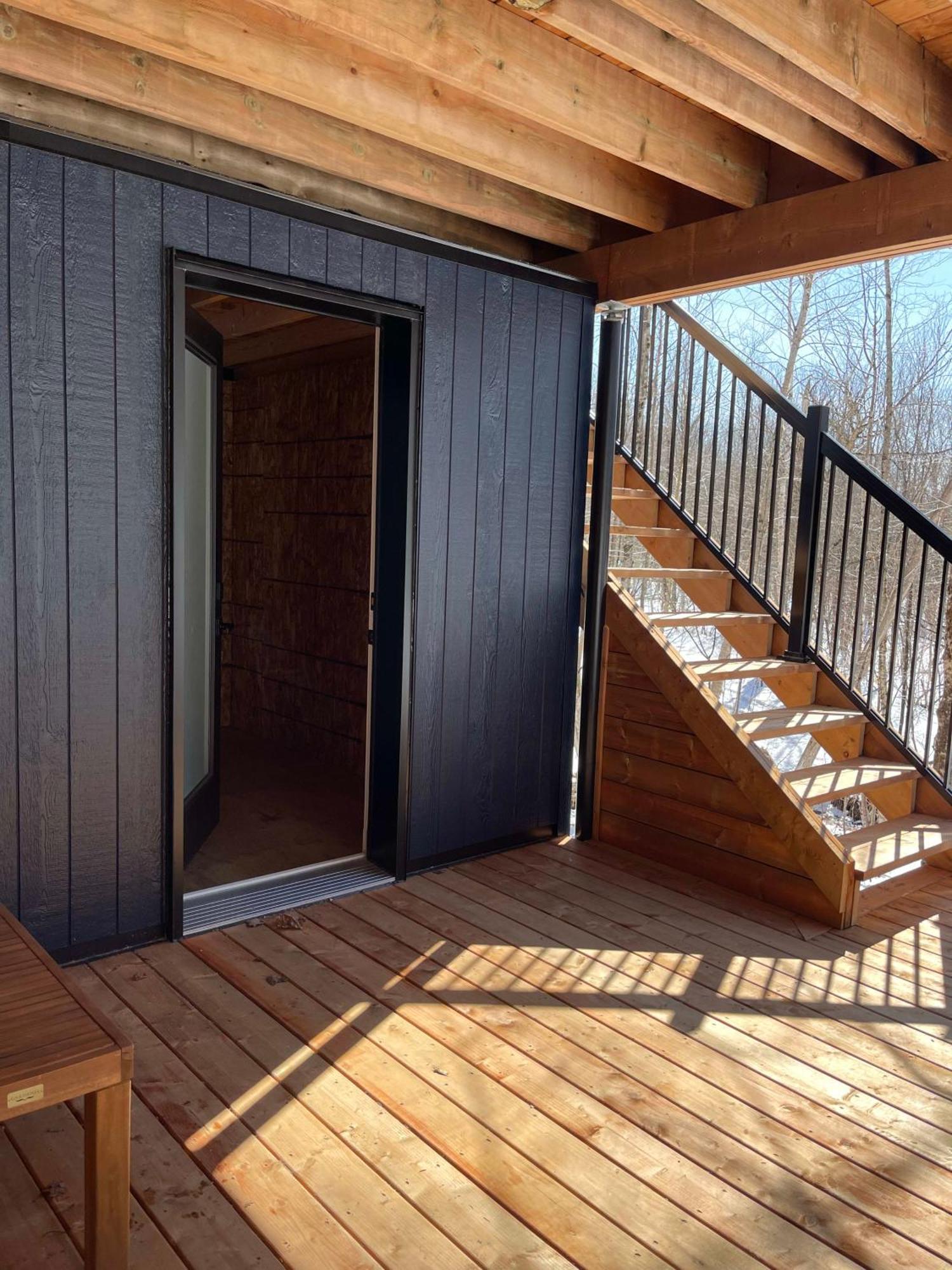 Chalet Bellevue Luxe Avec Spa Et Local A Velo Pont-Rouge Eksteriør billede