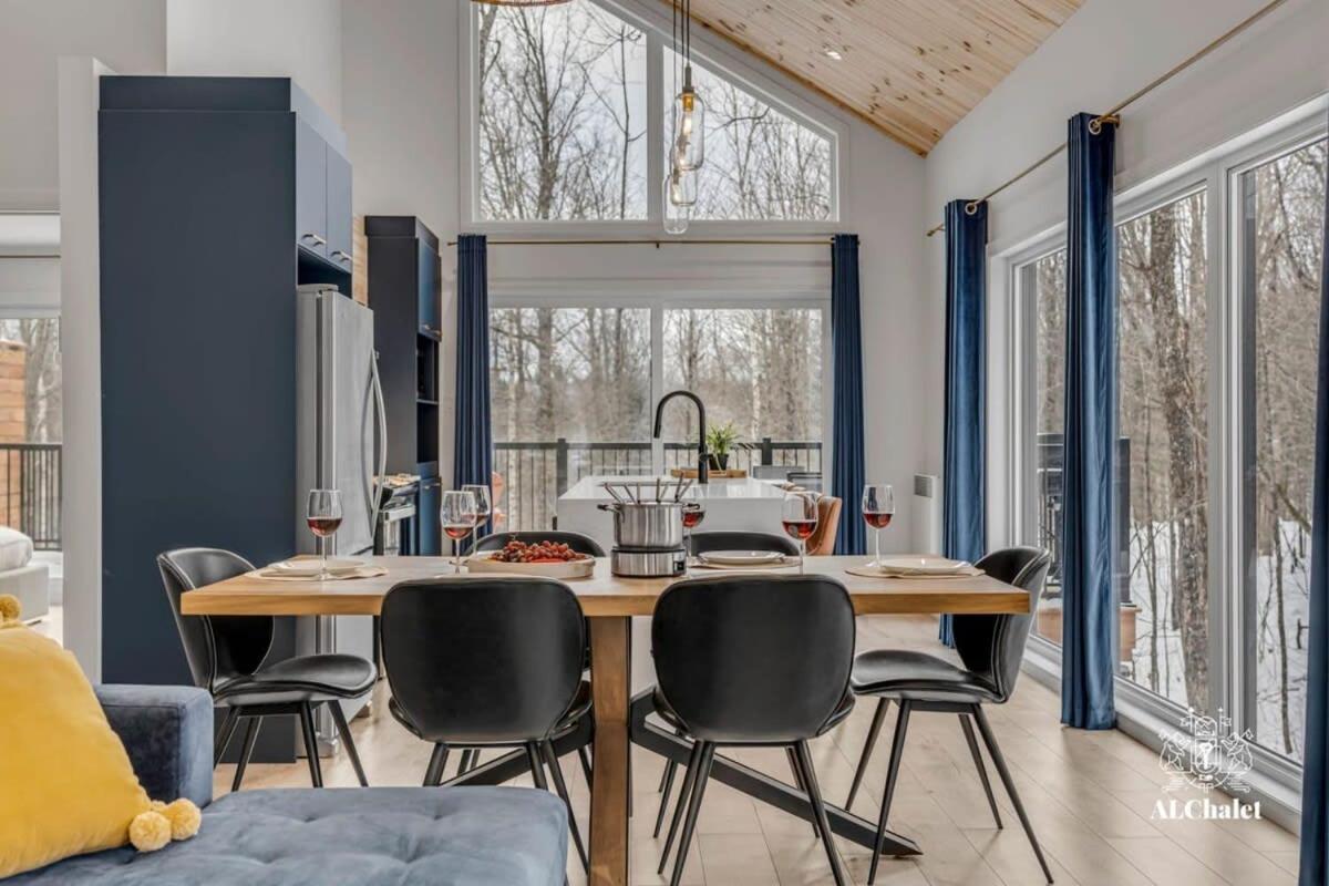 Chalet Bellevue Luxe Avec Spa Et Local A Velo Pont-Rouge Eksteriør billede
