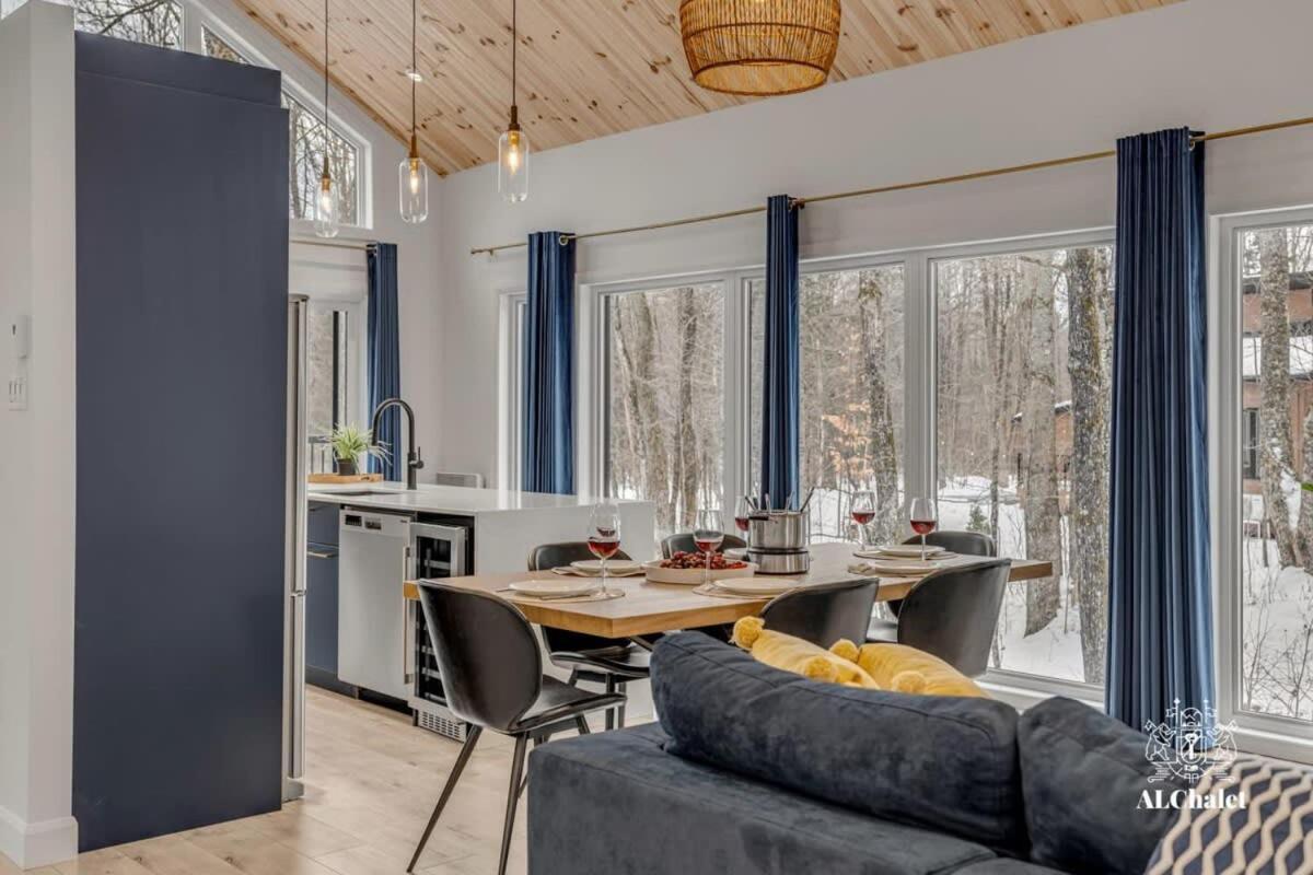 Chalet Bellevue Luxe Avec Spa Et Local A Velo Pont-Rouge Eksteriør billede
